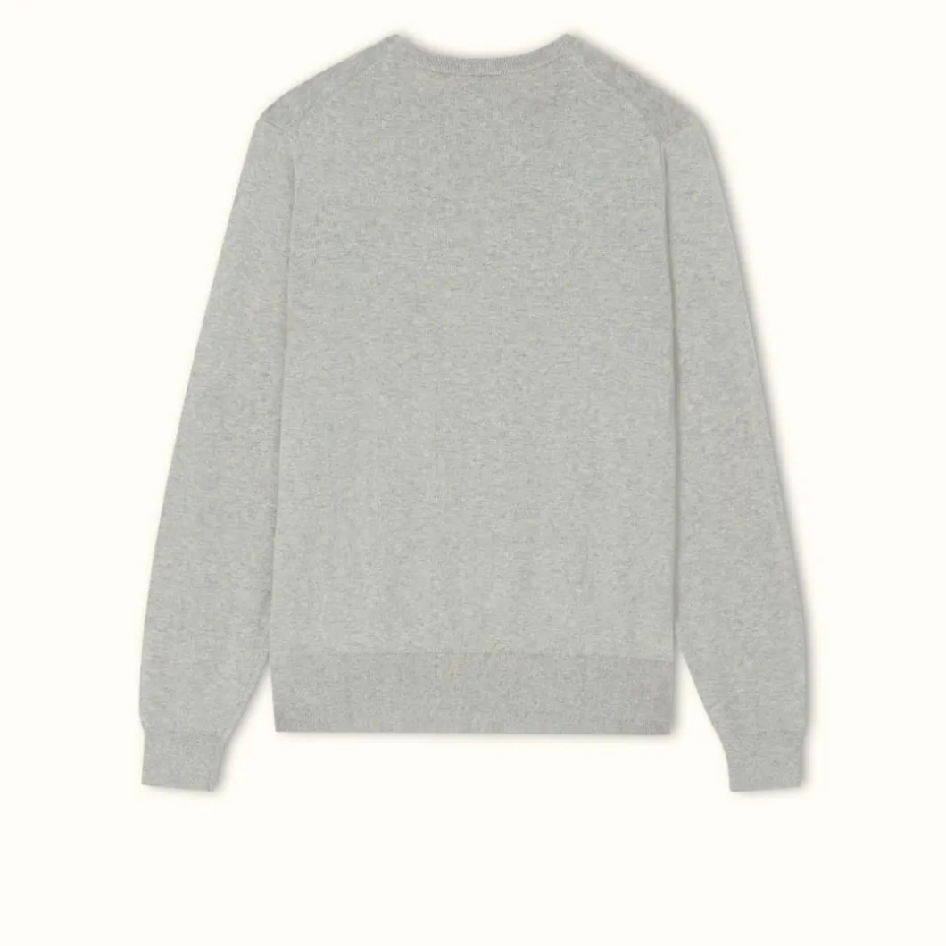 R.M. Williams Howe Sweater Grey Marle Clearance