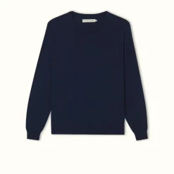 R.M. Williams Howe Sweater Navy Clearance