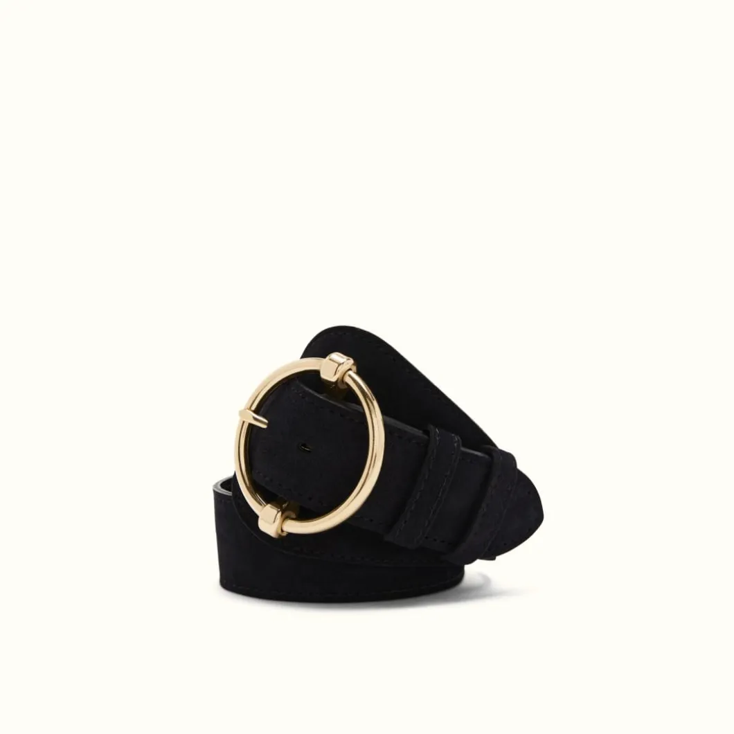 R.M. Williams Iona Belt Black New