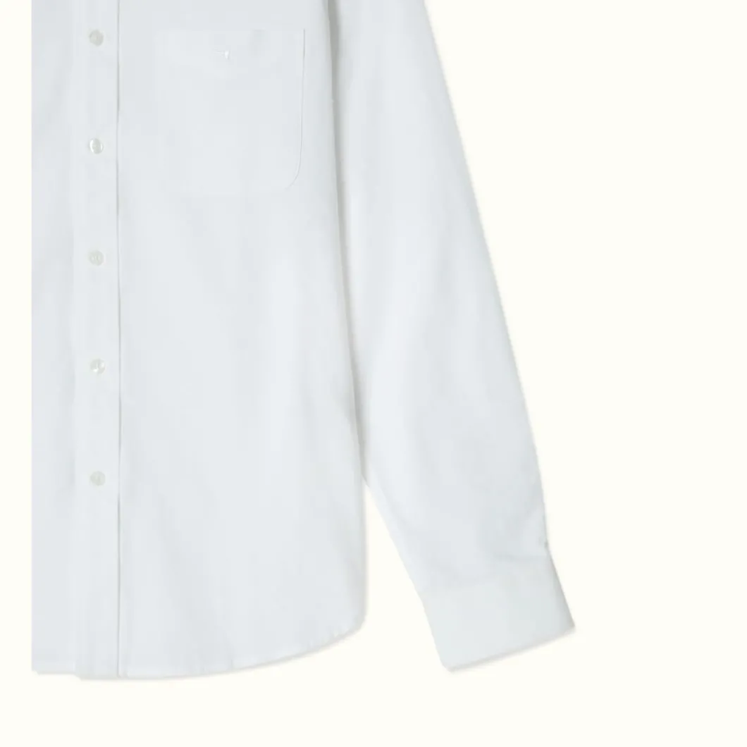 R.M. Williams Jervis Button Down Shirt White New