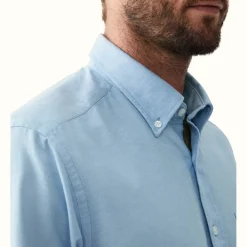R.M. Williams Jervis Button Down Shirt Light Blue Discount