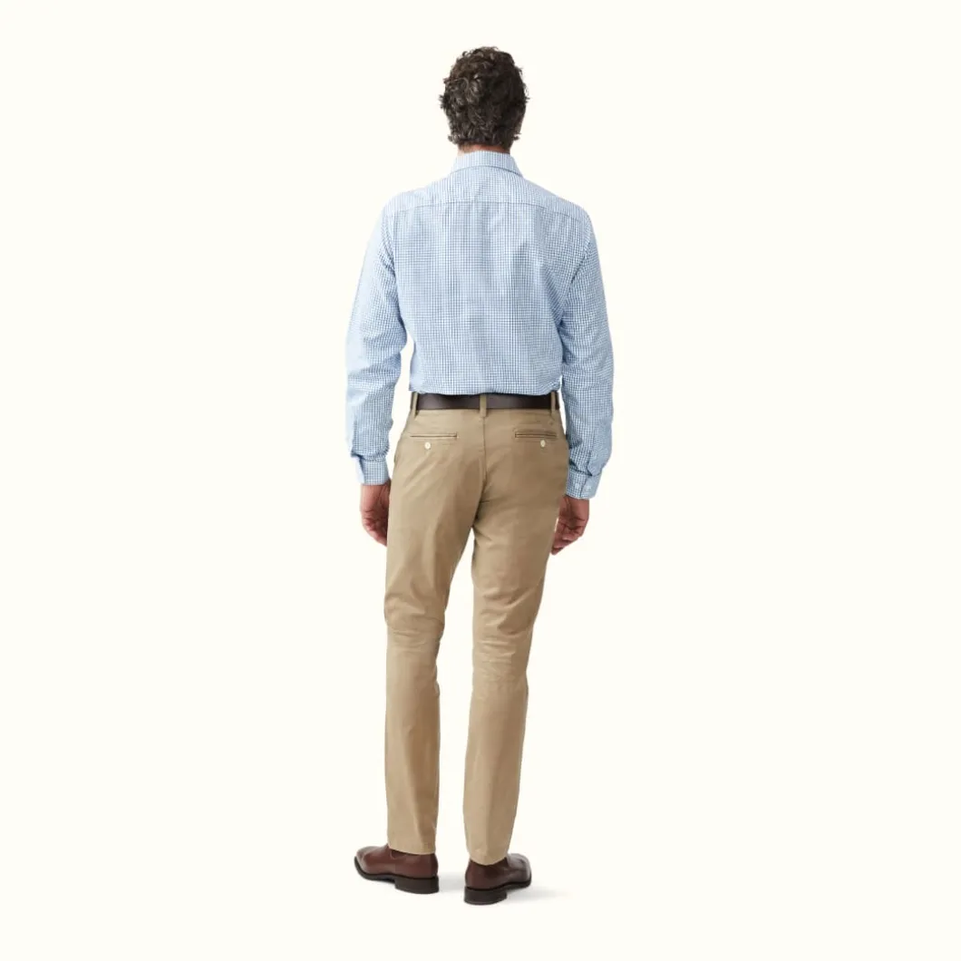 R.M. Williams Jervis Shirt White Blue Fashion