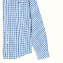 R.M. Williams Jervis Shirt White Blue Fashion
