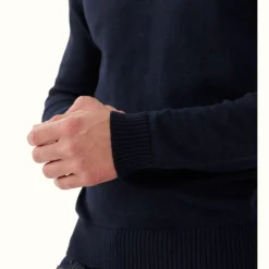 R.M. Williams Keith Sweater Navy Discount