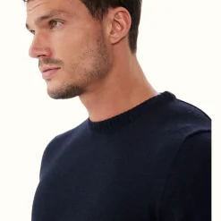 R.M. Williams Keith Sweater Navy Discount