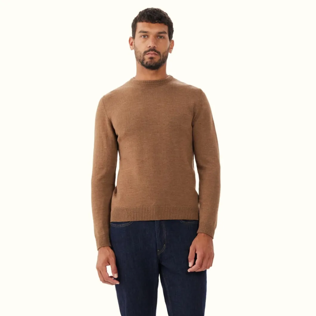 R.M. Williams Keith Sweater Caramel Fashion