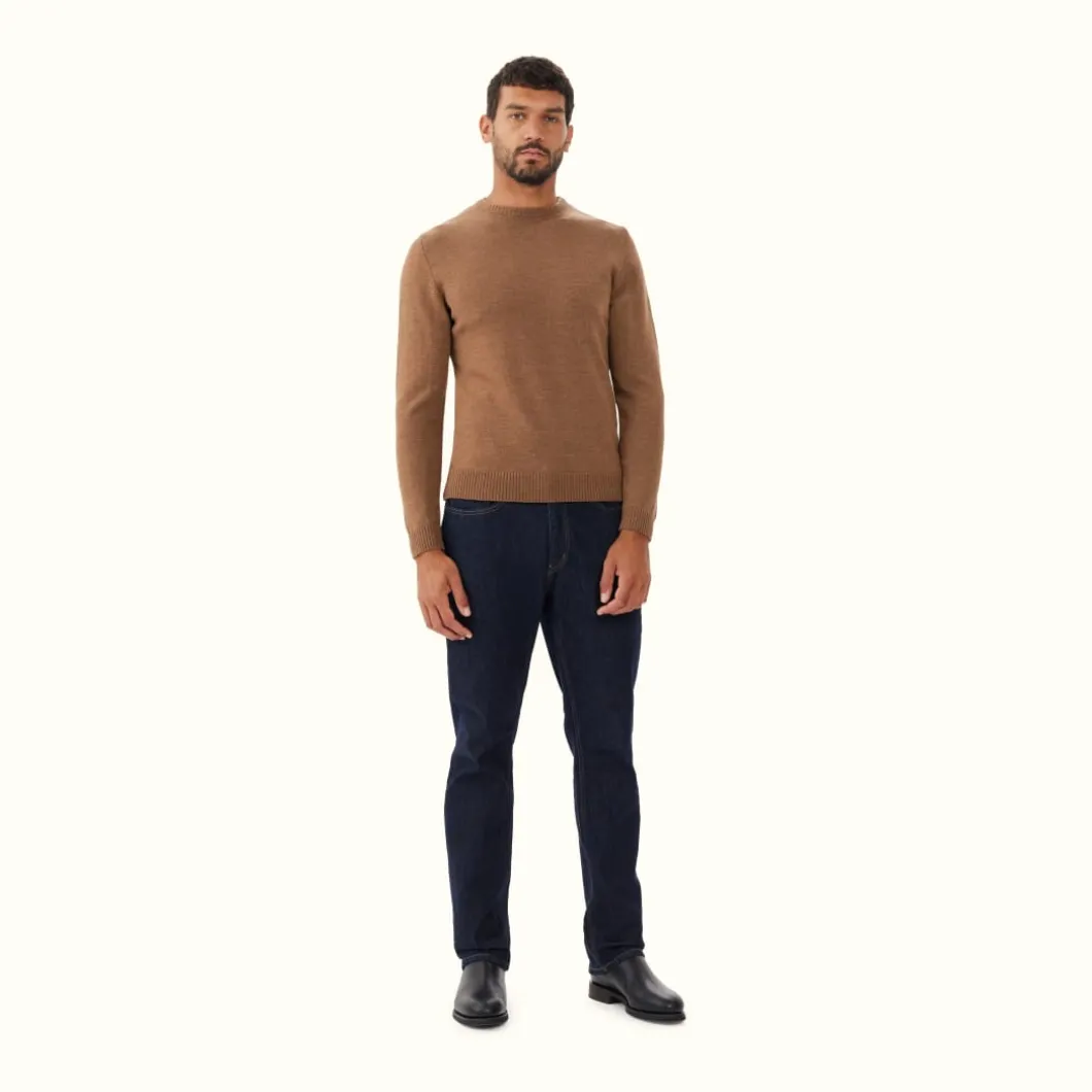 R.M. Williams Keith Sweater Caramel Fashion