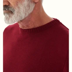 R.M. Williams Keith Sweater Red Clearance