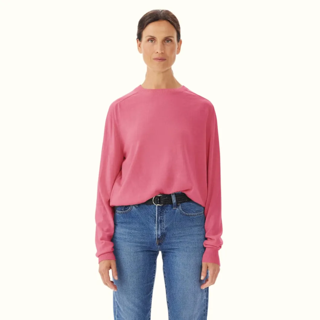 R.M. Williams Kilda Crew Sweater Pink Fashion