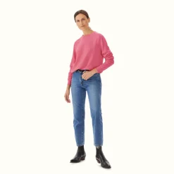R.M. Williams Kilda Crew Sweater Pink Fashion