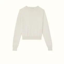 R.M. Williams Kilda Crew Sweater Cream Discount