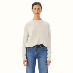 R.M. Williams Kilda Crew Sweater Cream Discount