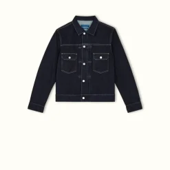 R.M. Williams Kurnell Type 2 Jacket Indigo Rinse Wash Flash Sale
