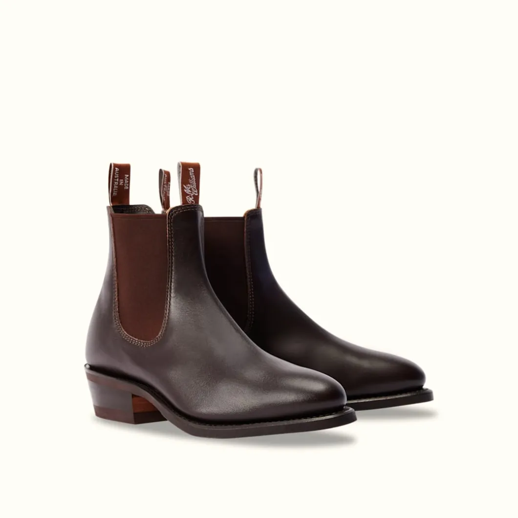 R.M. Williams Lady Yearling Rubber Sole Boot Chestnut Outlet