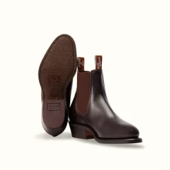 R.M. Williams Lady Yearling Rubber Sole Boot Chestnut Outlet