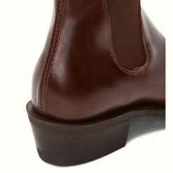 R.M. Williams Lady Yearling Rubber Sole Boot Mid Brown Cheap