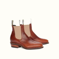 R.M. Williams Lady Yearling Rubber Sole Boot Tan Best