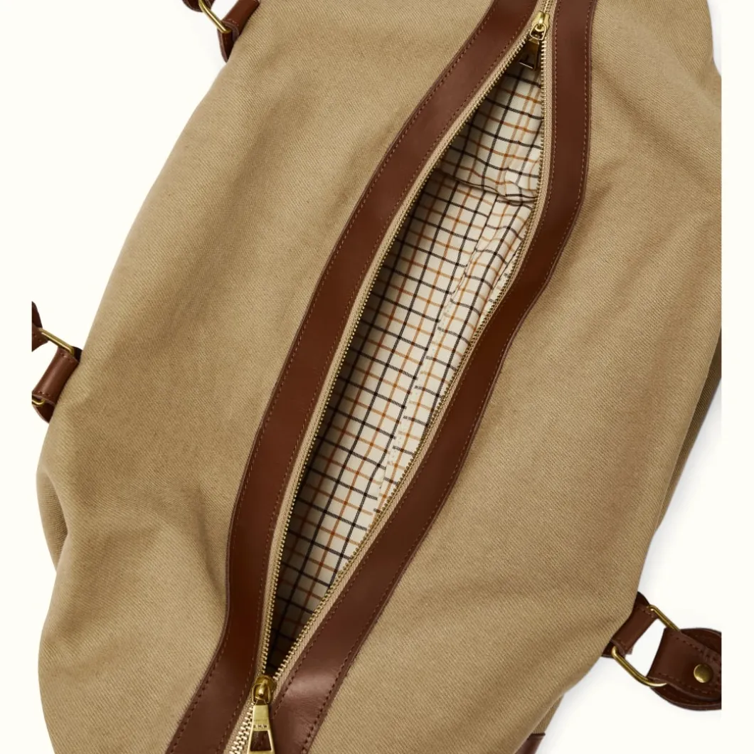 R.M. Williams Lindfield Duffle Bag Fawn/Whiskey Sale
