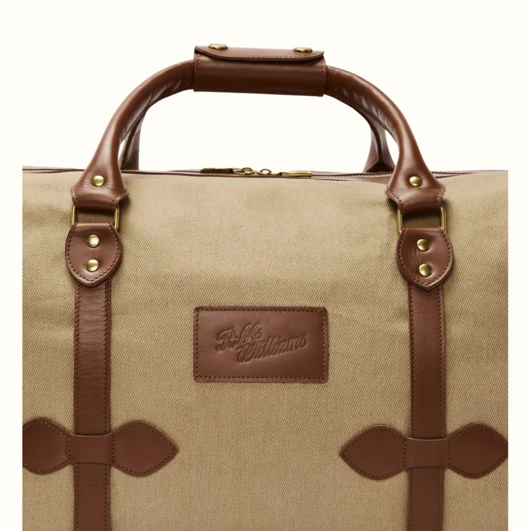 R.M. Williams Lindfield Duffle Bag Fawn/Whiskey Sale
