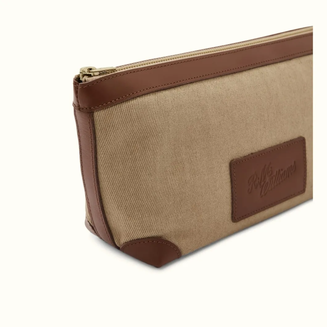 R.M. Williams Lindfield Washbag Fawn/Whiskey Fashion