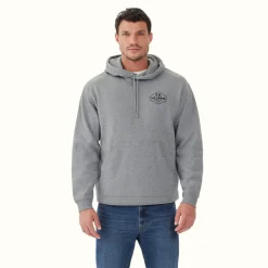 R.M. Williams Majura Hooded Sweatshirt Grey Marle Online