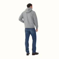 R.M. Williams Majura Hooded Sweatshirt Grey Marle Online