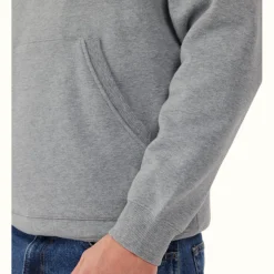 R.M. Williams Majura Hooded Sweatshirt Grey Marle Online