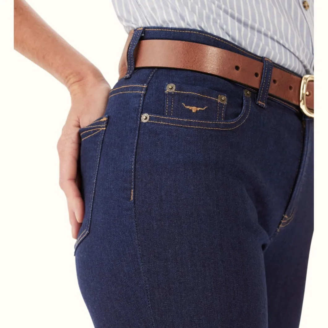 R.M. Williams Maren Jean Indigo Rinse Wash Fashion