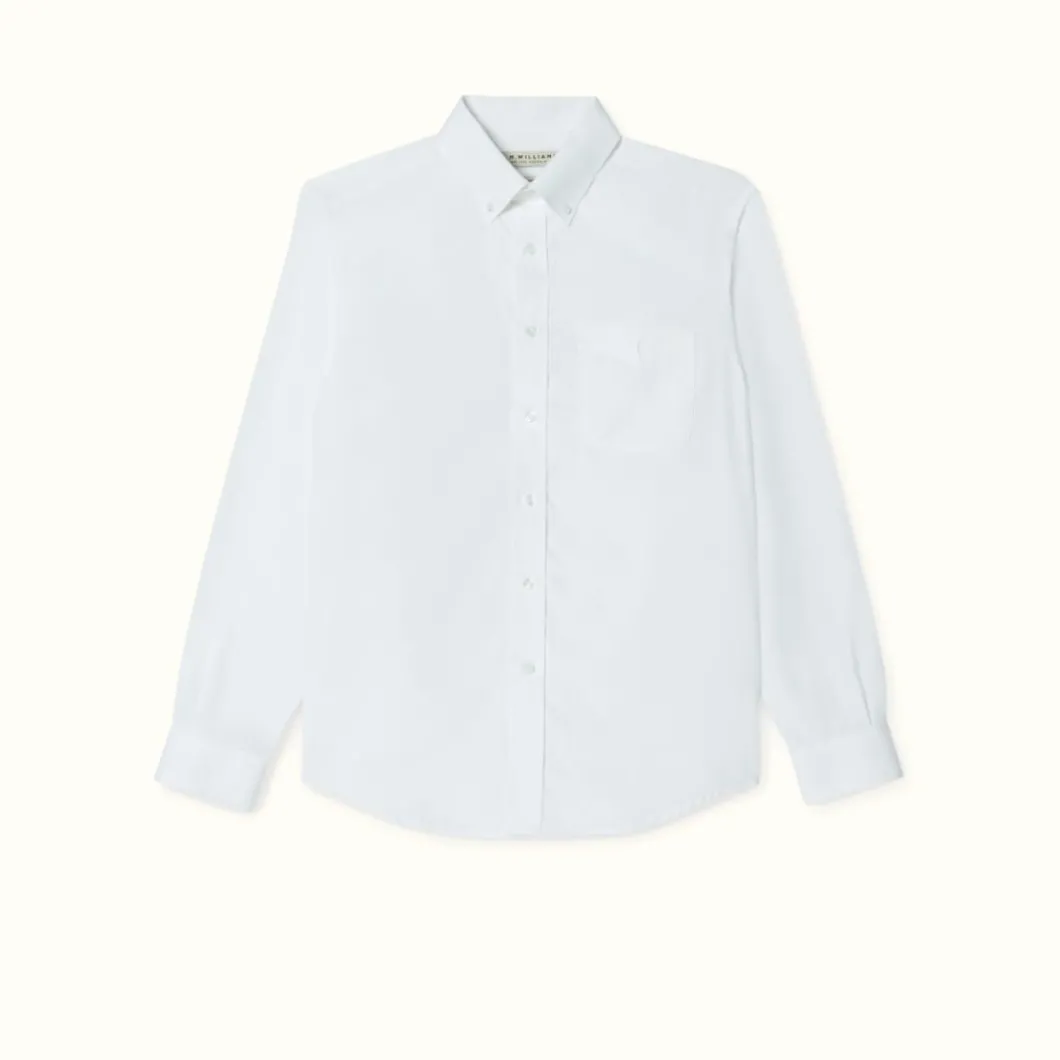 R.M. Williams Milton Shirt White Cheap