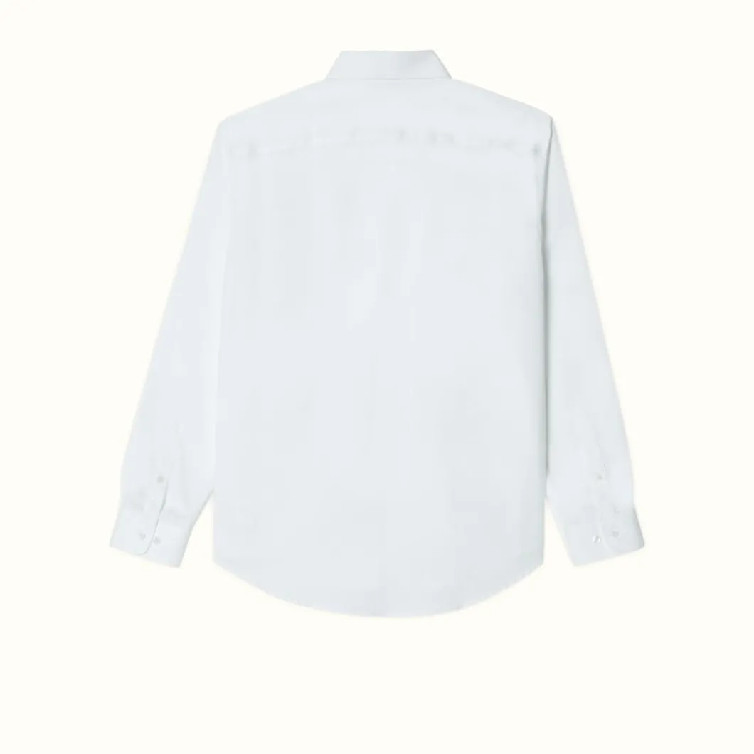 R.M. Williams Milton Shirt White Cheap