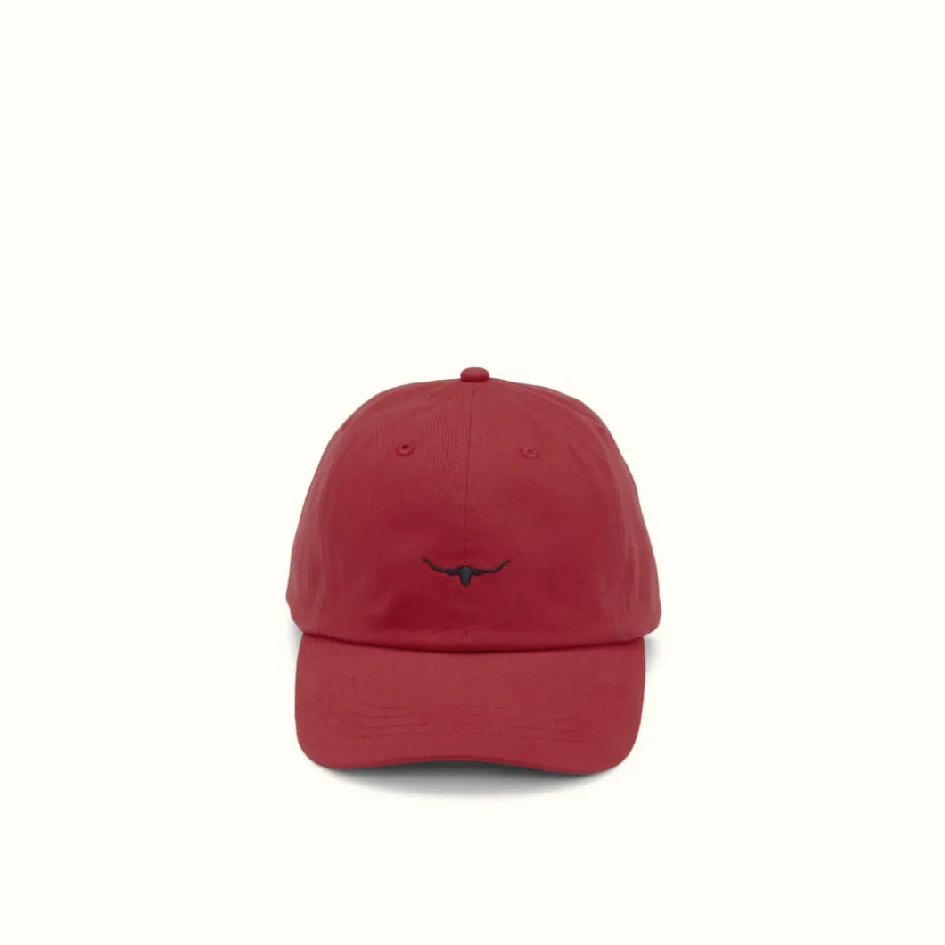 R.M. Williams Mini Longhorn Cap Red Navy Best