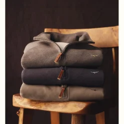 R.M. Williams Mulyungarie Fleece Navy New