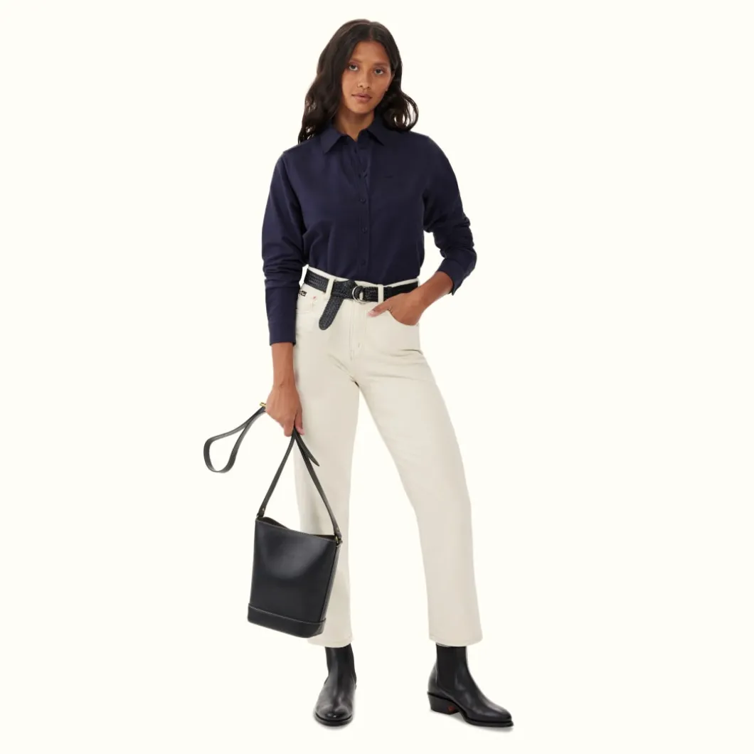 R.M. Williams Olney Shirt Navy Flash Sale