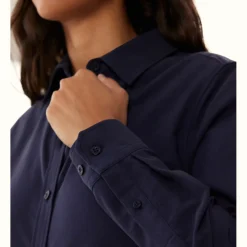 R.M. Williams Olney Shirt Navy Flash Sale