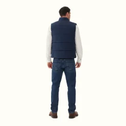 R.M. Williams Paddington Vest Navy Fashion
