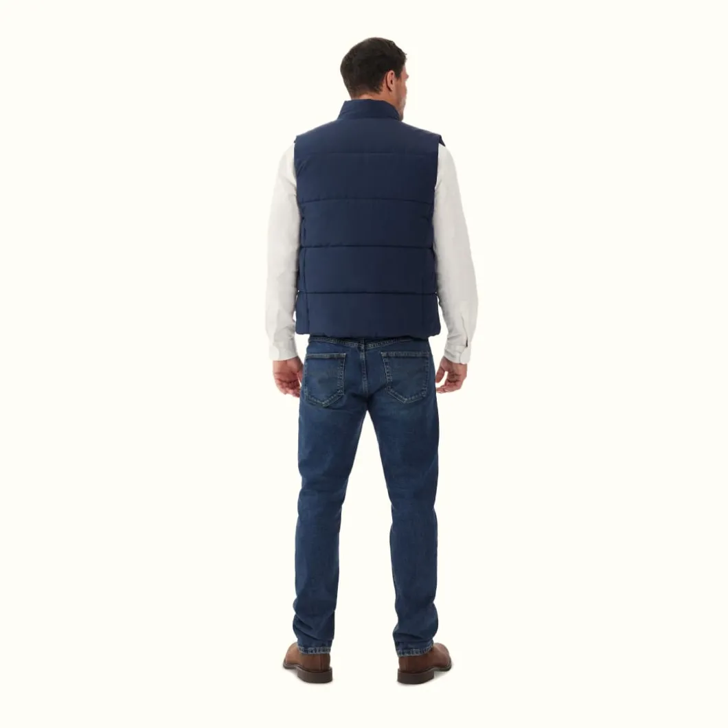 R.M. Williams Paddington Vest Navy Fashion