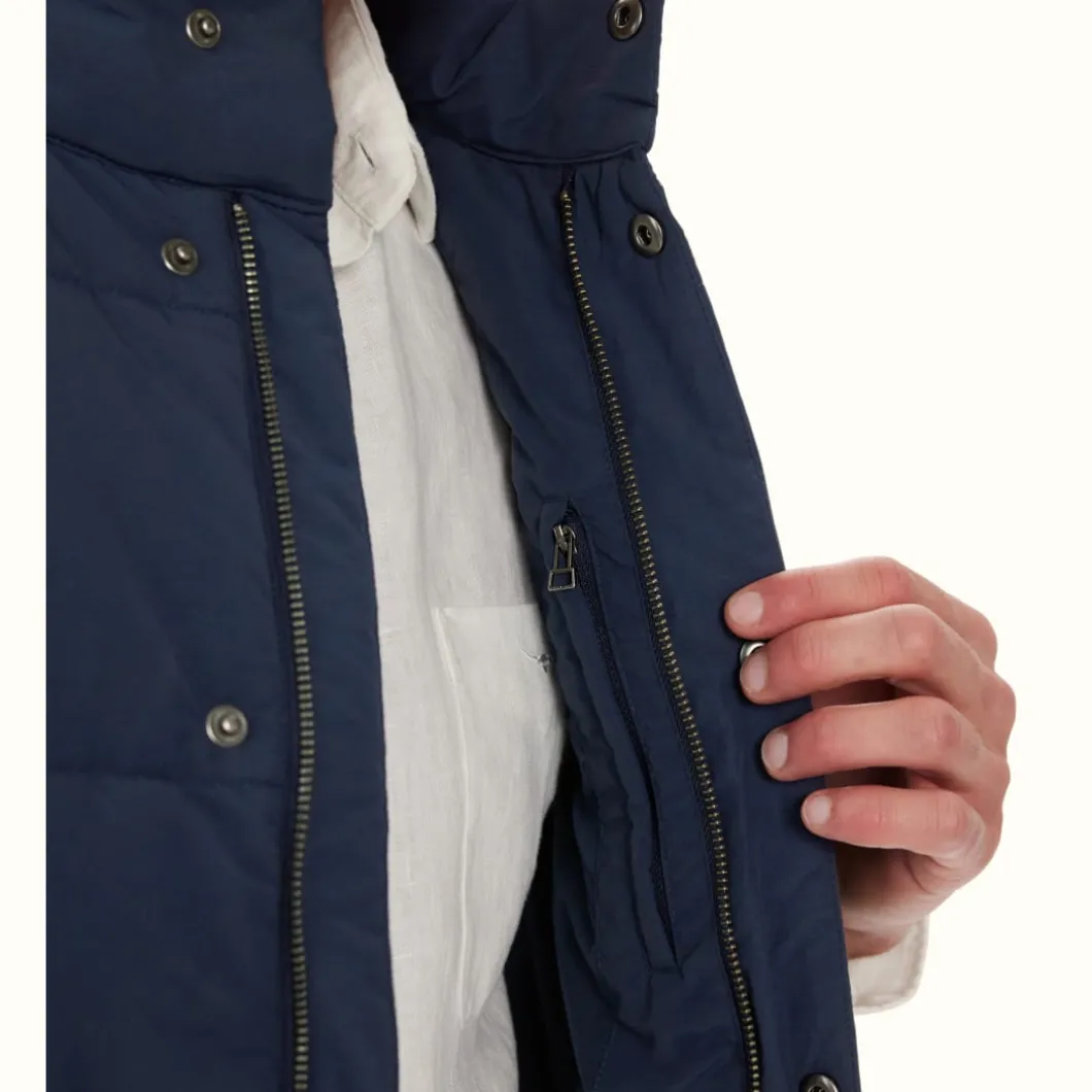 R.M. Williams Paddington Vest Navy Fashion