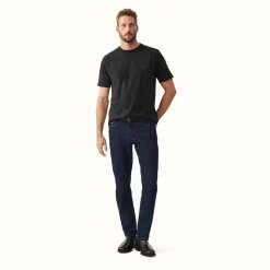 R.M. Williams Parson T-Shirt Black/Chestnut Cheap