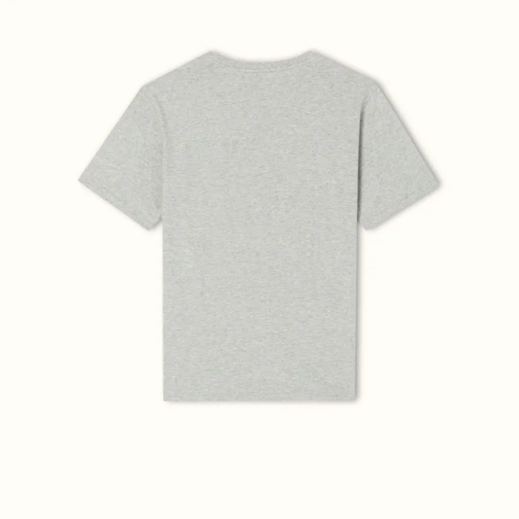 R.M. Williams Parson T-Shirt Grey Marle/Chestnut Outlet