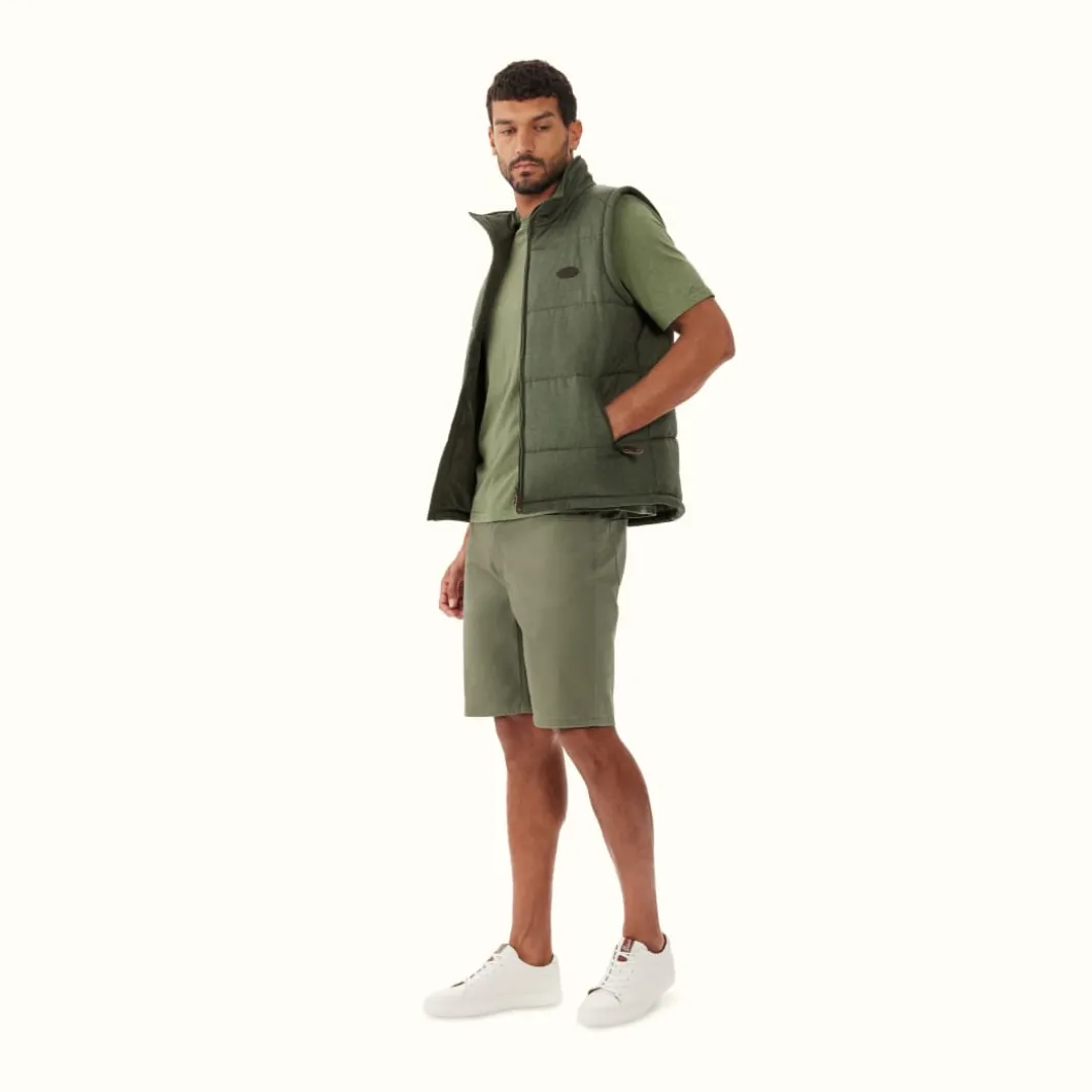 R.M. Williams Patterson Creek Vest Green Marle Shop