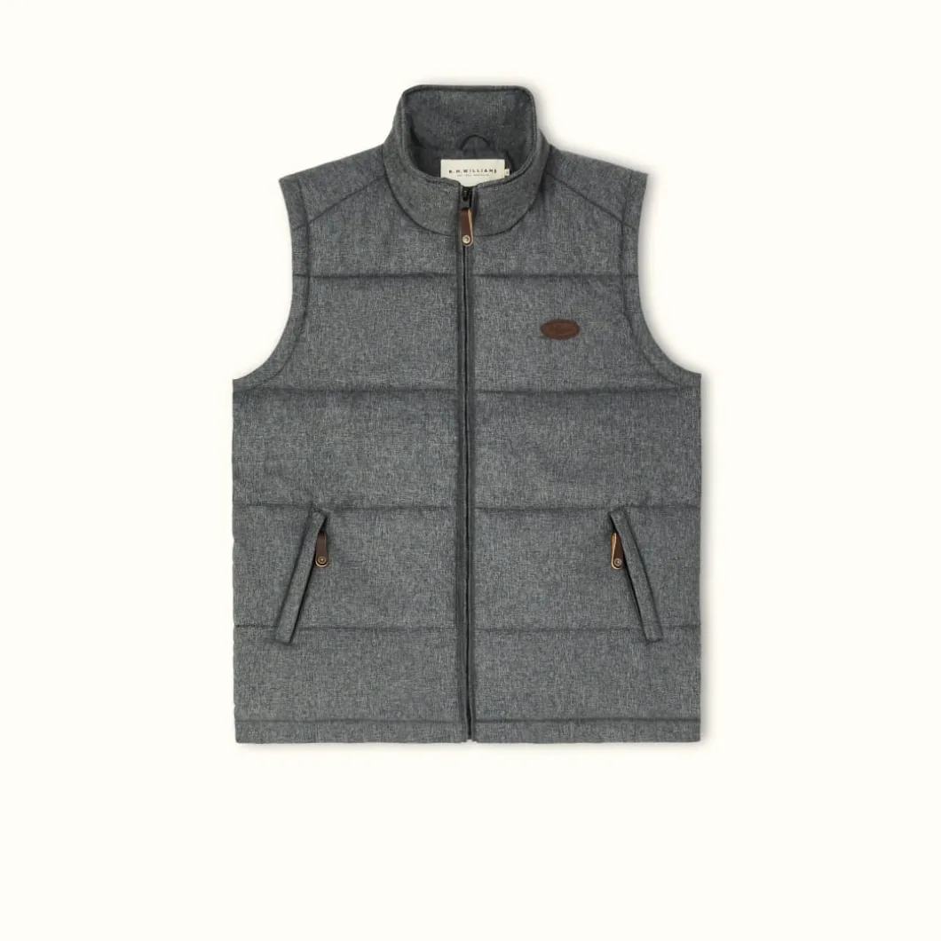 R.M. Williams Patterson Creek Vest Charcoal Hot