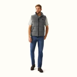 R.M. Williams Patterson Creek Vest Charcoal Hot