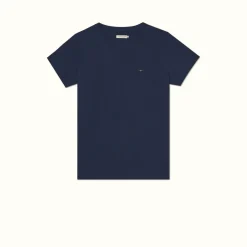 R.M. Williams Piccadilly T-Shirt Dark Navy Cheap