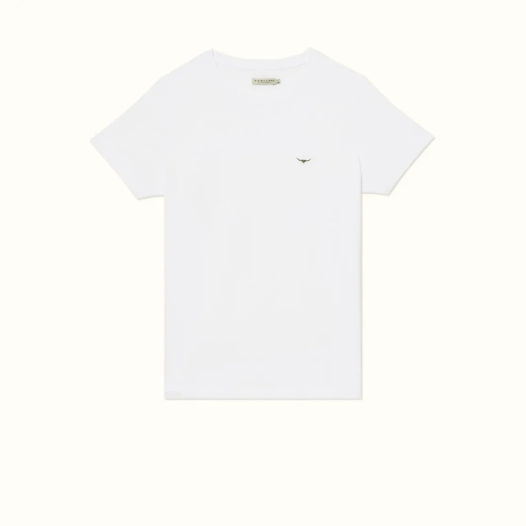 R.M. Williams Piccadilly T-Shirt White Hot