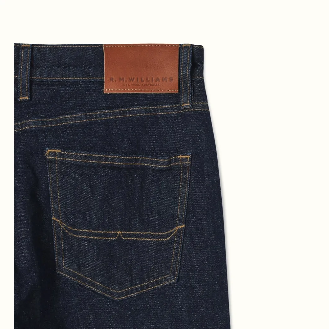 R.M. Williams Ramco Jeans Indigo Rinse Fashion