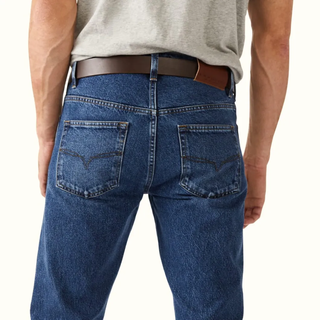 R.M. Williams Ramco Rigid Jean Aged Indigo Best Sale