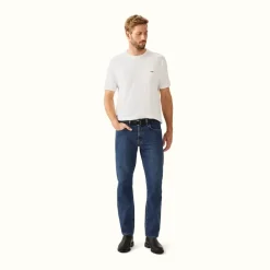 R.M. Williams Ramco Rigid Jean Indigo Rinse Wash Hot