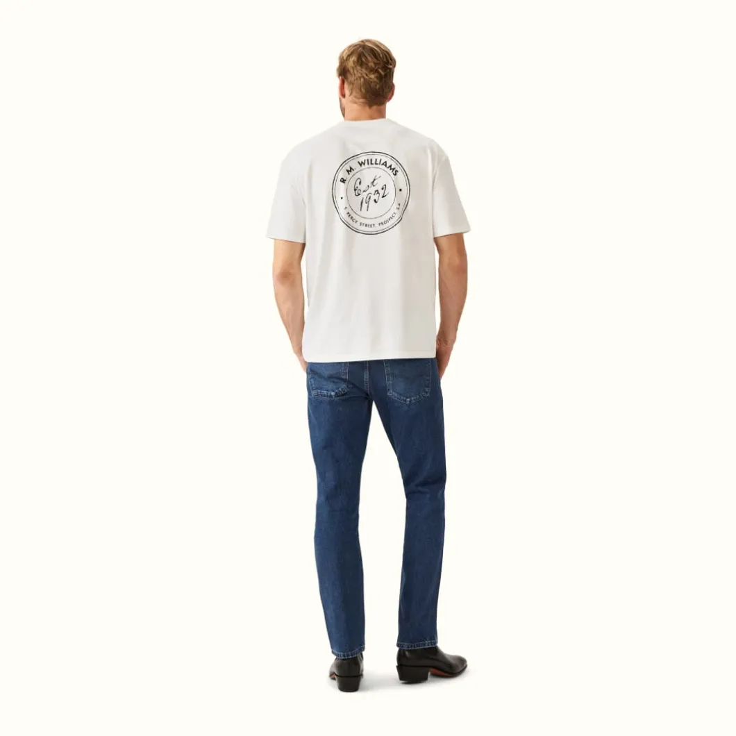 R.M. Williams Ramco Rigid Jean Indigo Rinse Wash Hot