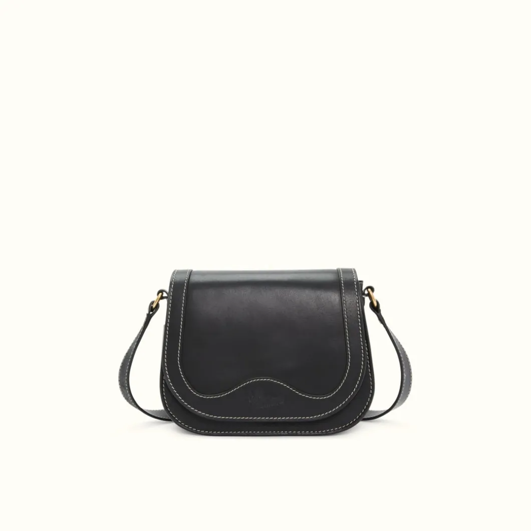 R.M. Williams Ranger Saddle Bag Ebony Flash Sale