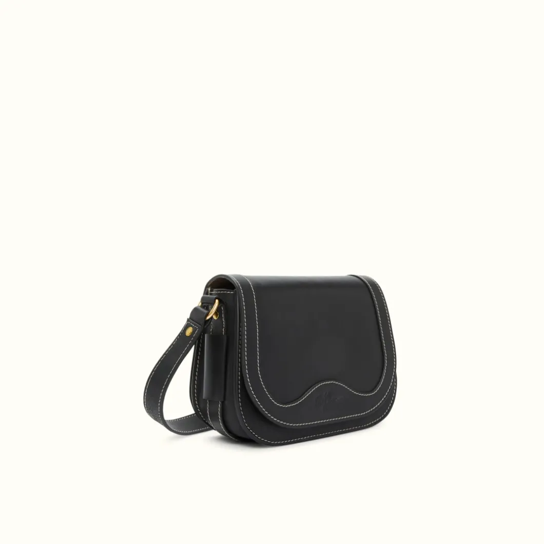 R.M. Williams Ranger Saddle Bag Ebony Flash Sale